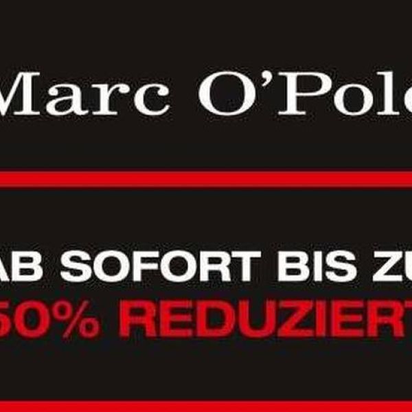Bis zu 50% auf die Herbst/Winter Kollektion bei Marc O´Polo Garmisch